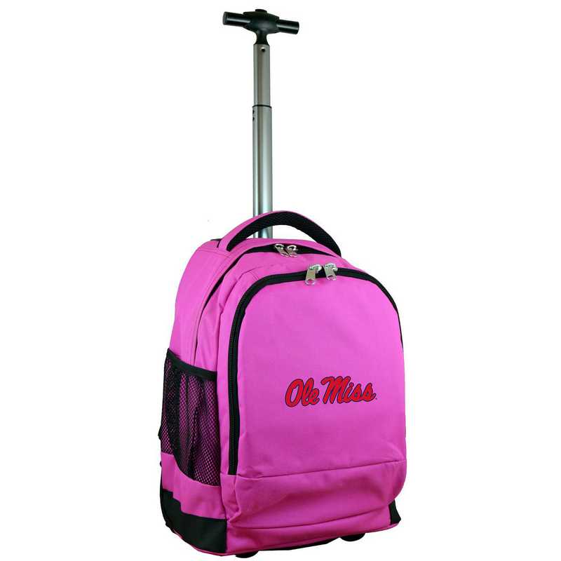 CLMIL780-PK: NCAA Mississippi Ole Miss Wheeled Premium Backpack